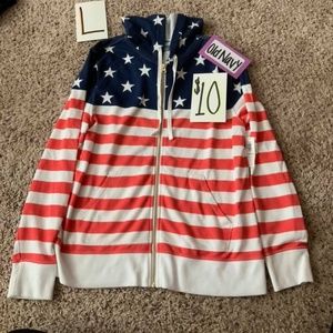 American Flag Old Navy hoodie
